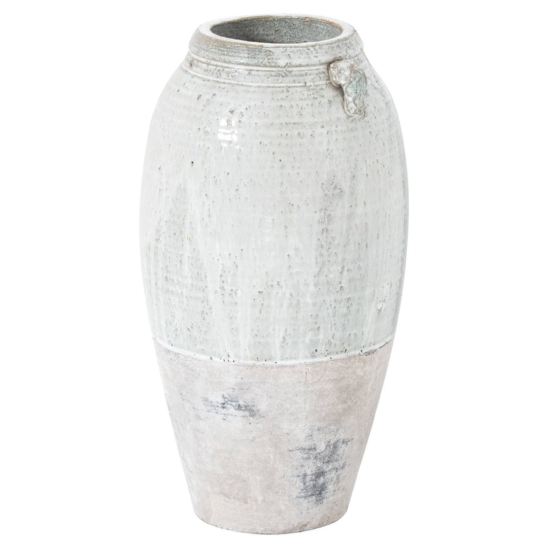 Ceramic Dipped Amphora Vase - TidySpaces