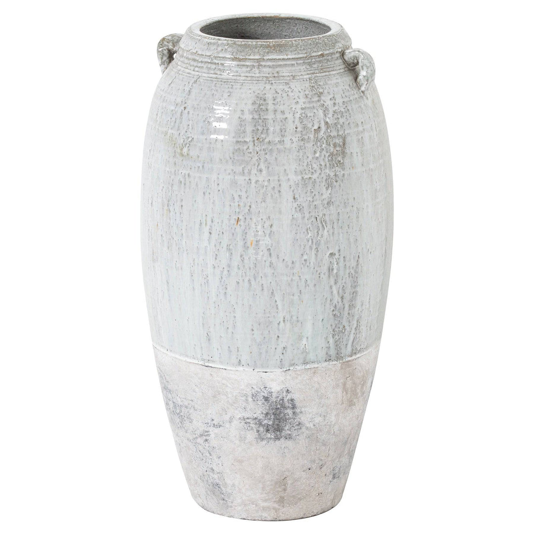 Large Ceramic Dipped Amphora Vase - TidySpaces