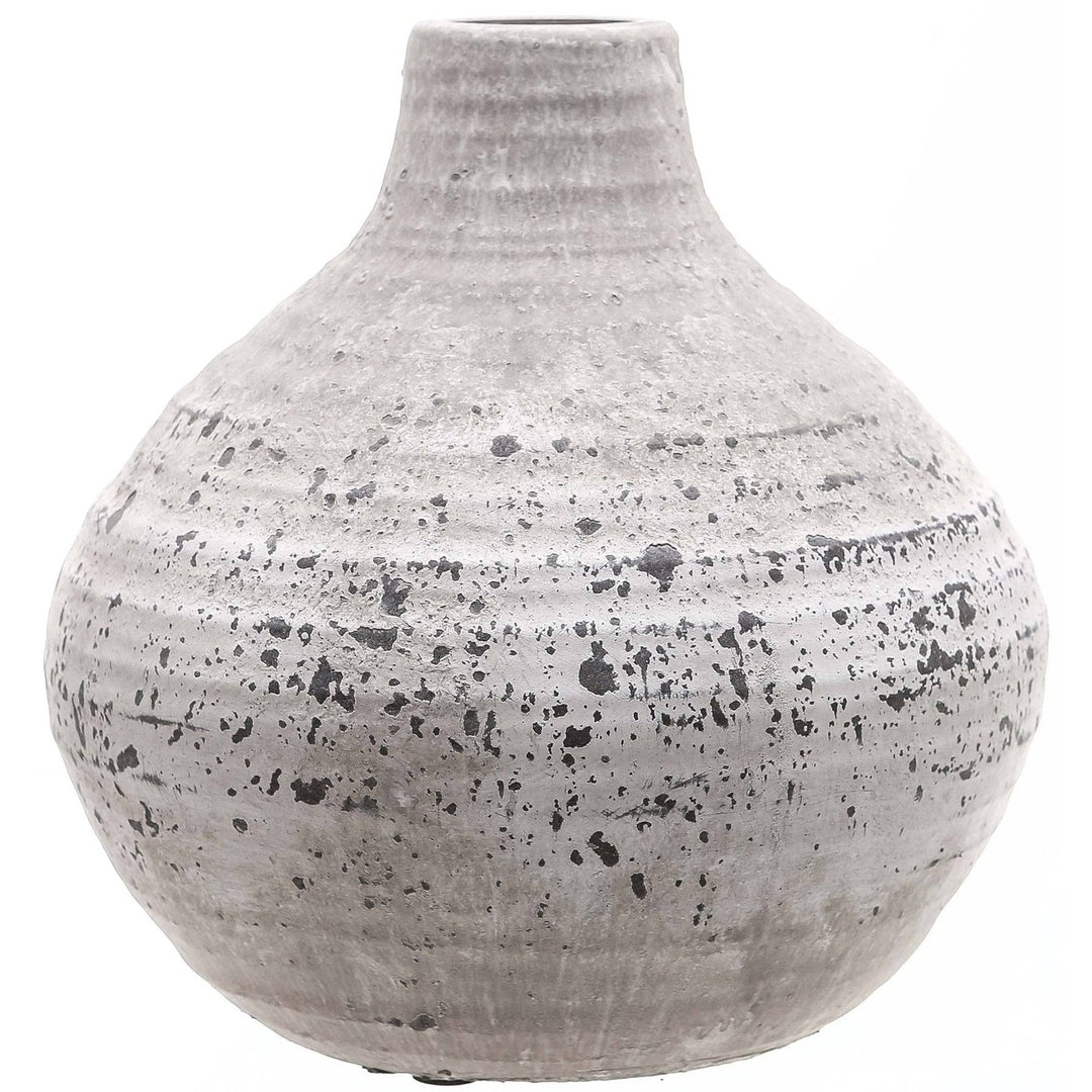 Amphora Stone Ceramic Vase - TidySpaces