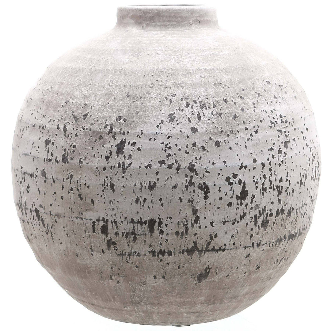 Tiber Large Stone Ceramic Vase - TidySpaces