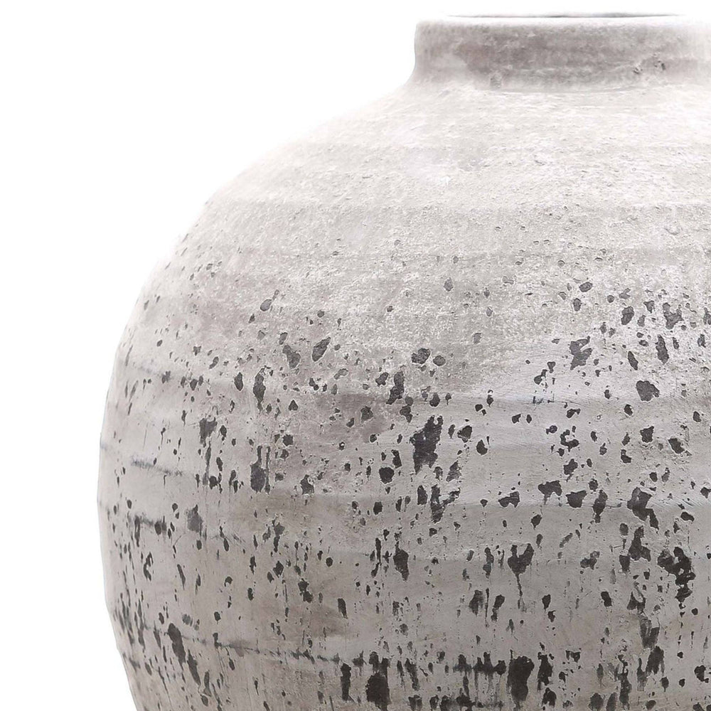 Tiber Large Stone Ceramic Vase - TidySpaces