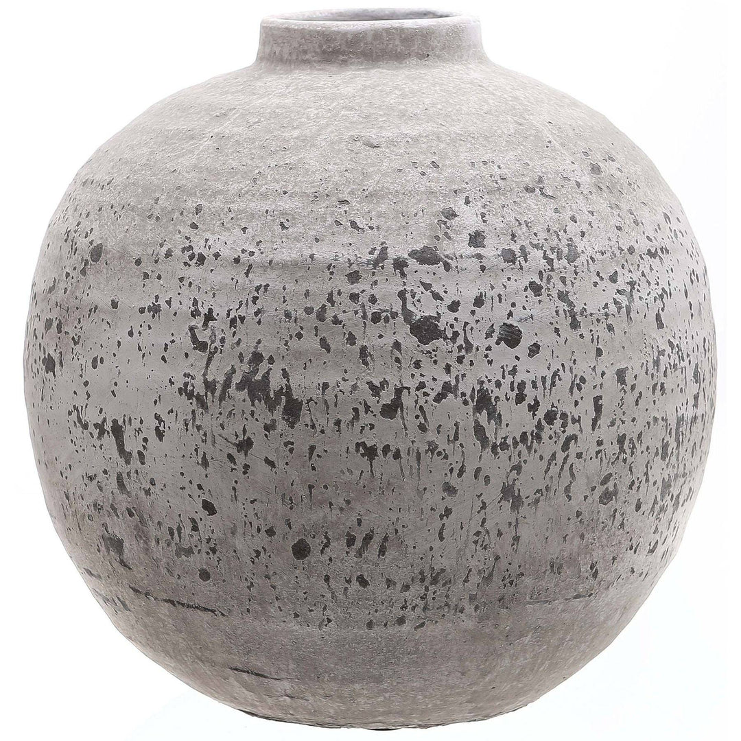 Tiber Stone Ceramic Vase - TidySpaces