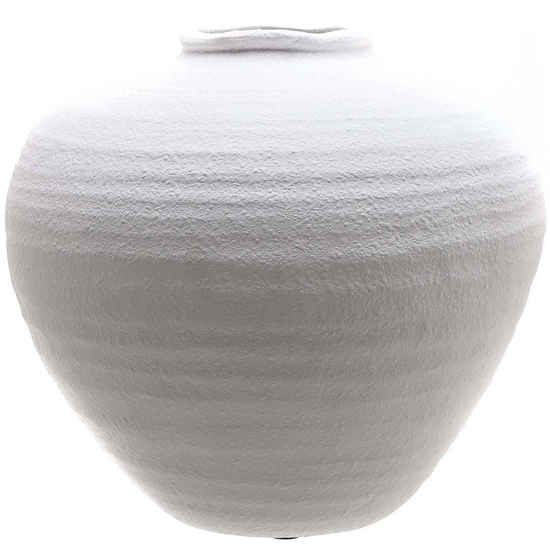 Regola Matt White Ceramic Vase - TidySpaces