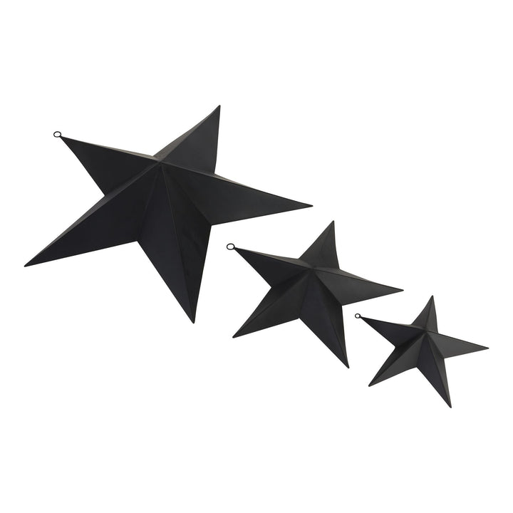 Matt Black Convexed Medium Star - TidySpaces