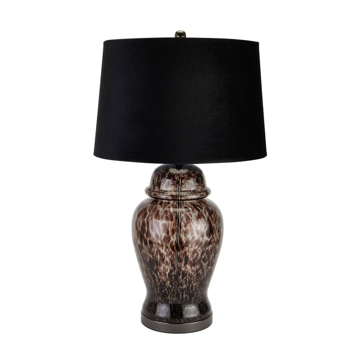 Black Dapple Acanthus Lamp - TidySpaces