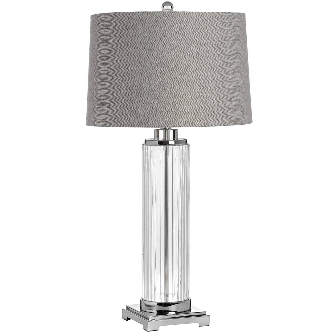 Roma Glass Table Lamp - TidySpaces