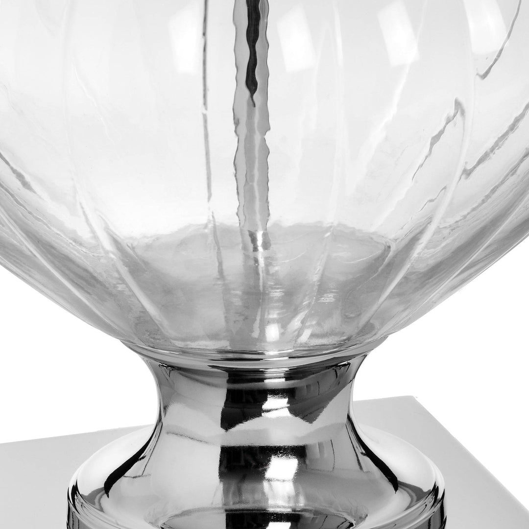 Verona Glass Table Lamp - TidySpaces