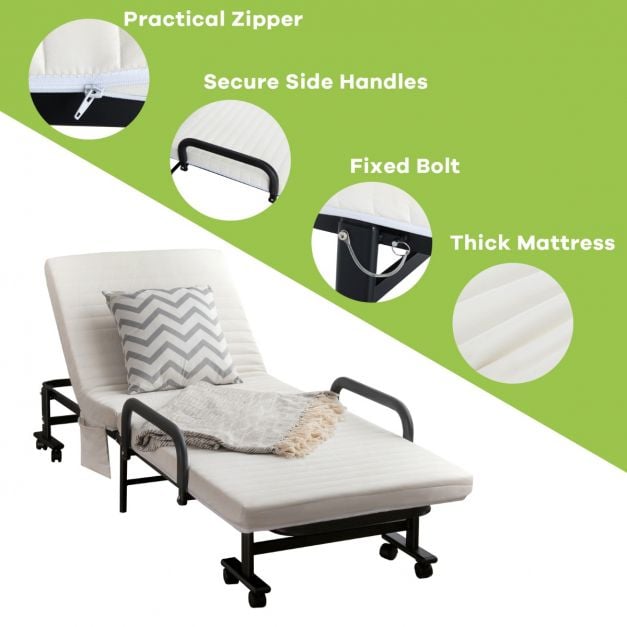 Folding Sofa Bed with Mattress