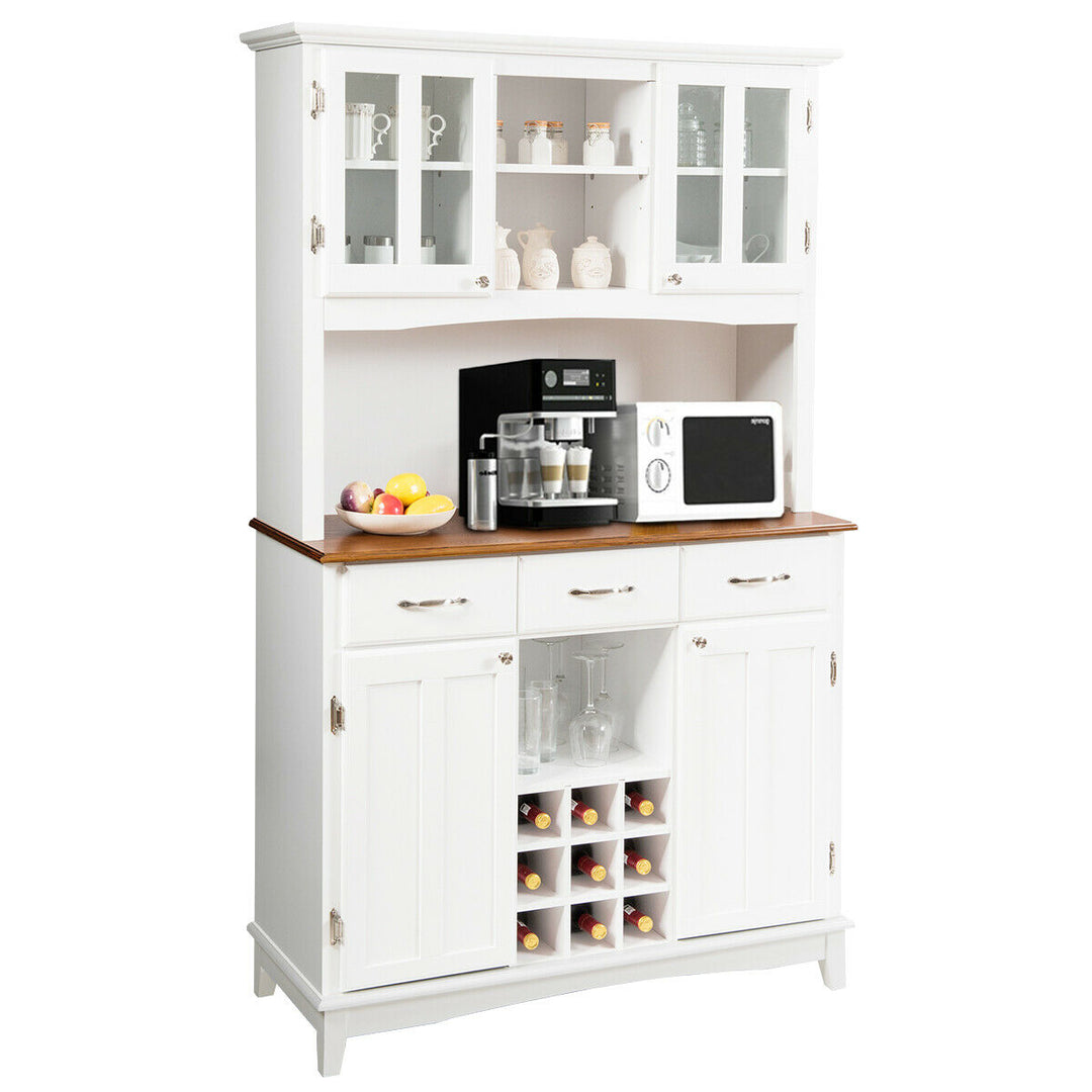 Kitchen Cupboard with Adjustable Shelves and Drawers - TidySpaces