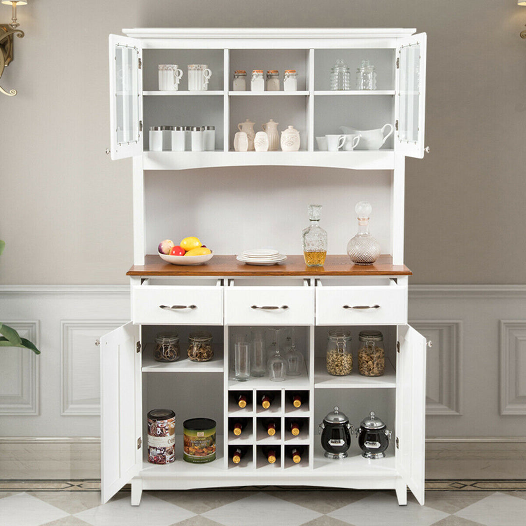 Kitchen Cupboard with Adjustable Shelves and Drawers - TidySpaces