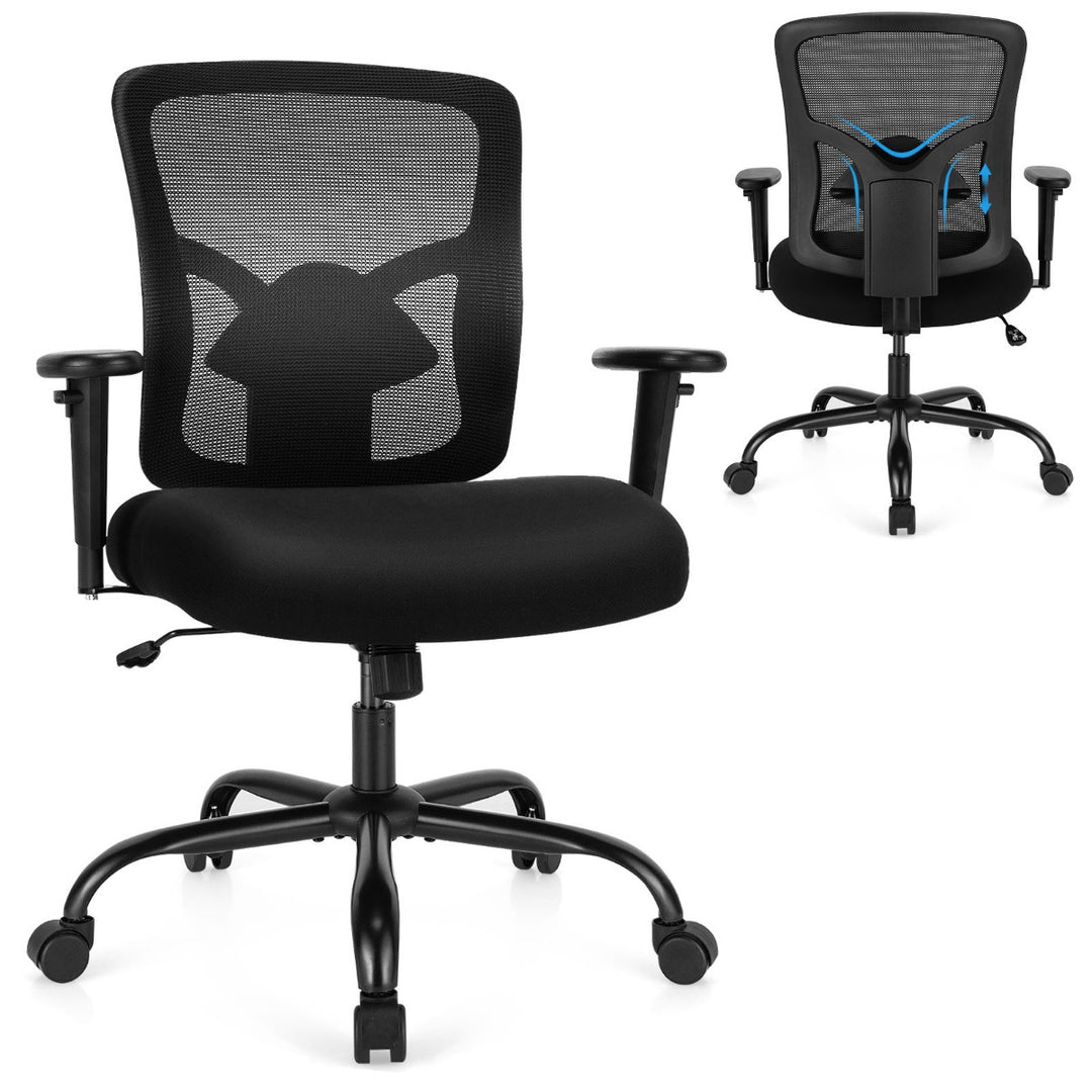 Ergonomic Executive Chair with Height Adjustable Computer Task Chair - TidySpaces