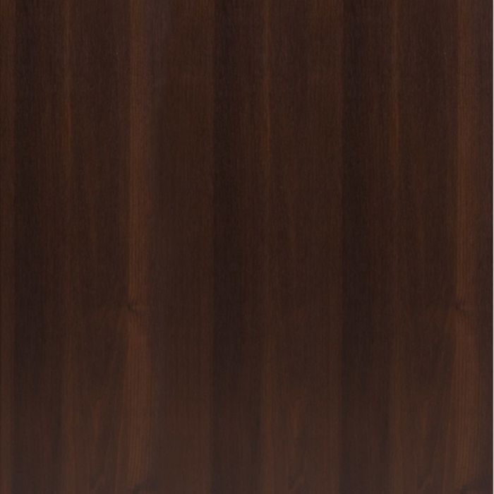 Imperial Tall 2 Drawer Narrow Cabinet with Open Shelving in Dark Mahogany Melamine
