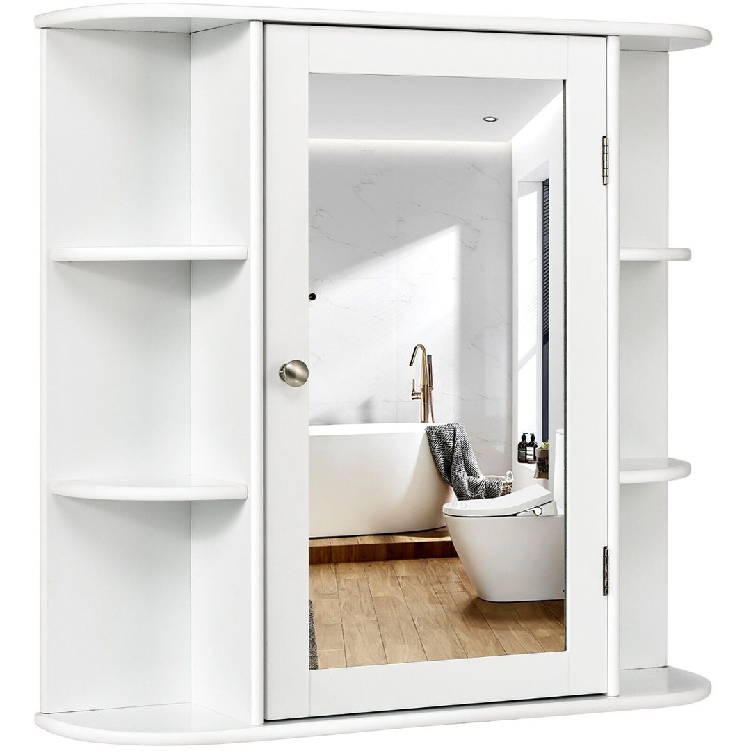 3-Tier Mirrored Wall Mounted Bathroom Cabinet