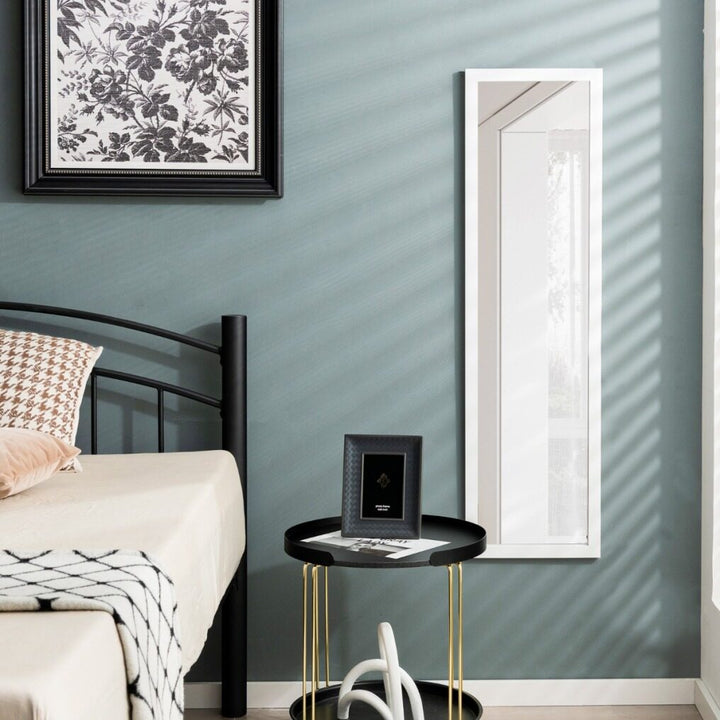 Full Length Over the Door Mirror with Hanging Hooks for Bedroom