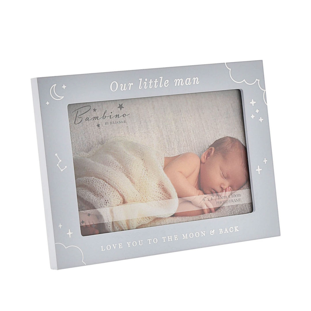 Bambino Wooden Frame "Little Man"  6x4