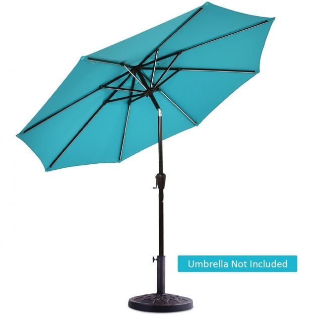 Resin Patio Umbrella Base for 38-48 mm Umbrella Pole