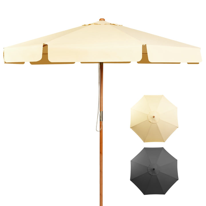 3m Garden Parasol Umbrella Garden Outdoor Sun Shade