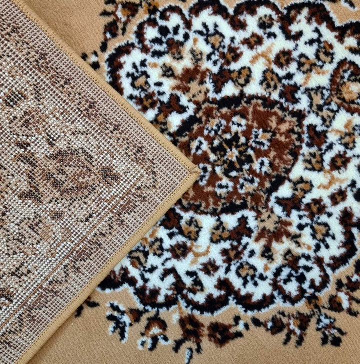 Traditional Rug Beige Vintage Classic Design