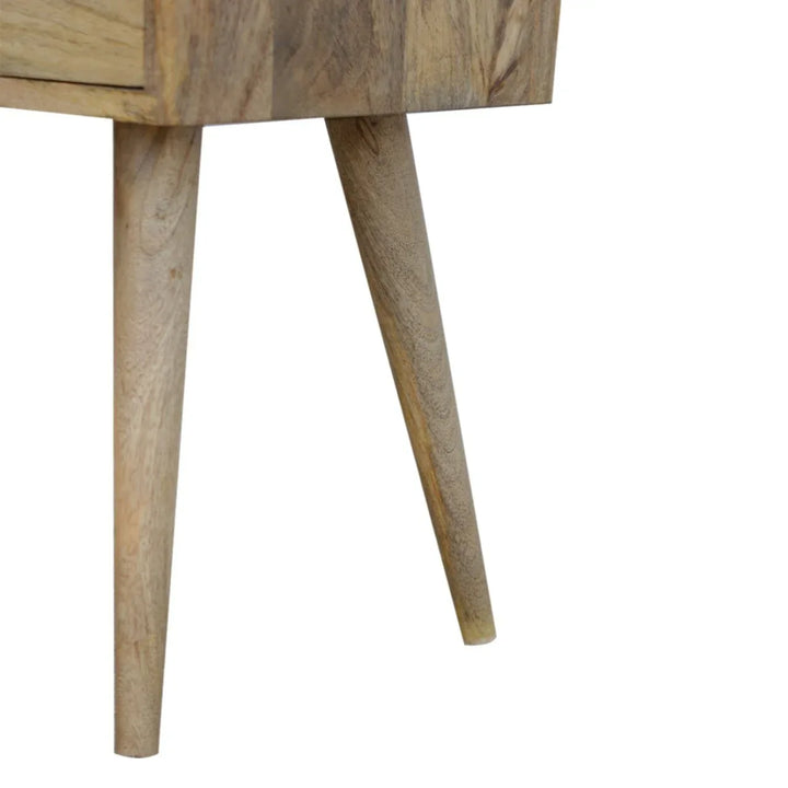Mini Oak-ish Bedside - TidySpaces