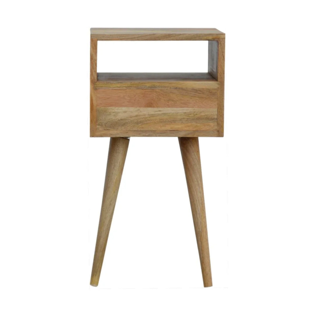 Mini Oak-ish Bedside - TidySpaces