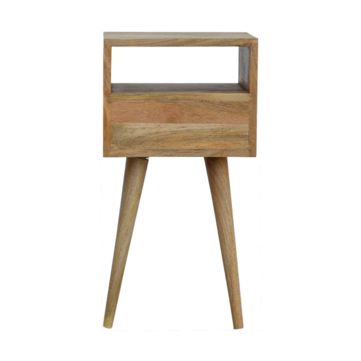 Mini Oak-ish Bedside - TidySpaces