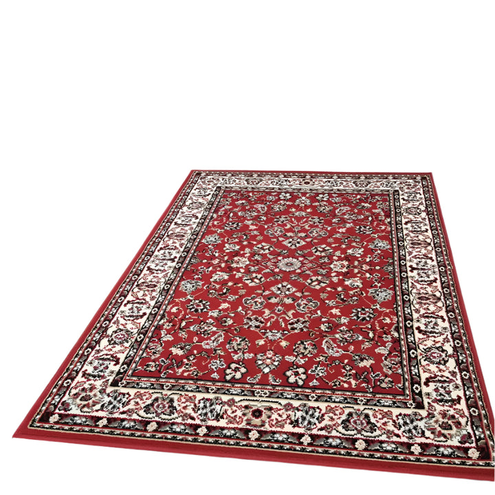 Traditional Oriental Rug Red Soft Carpet