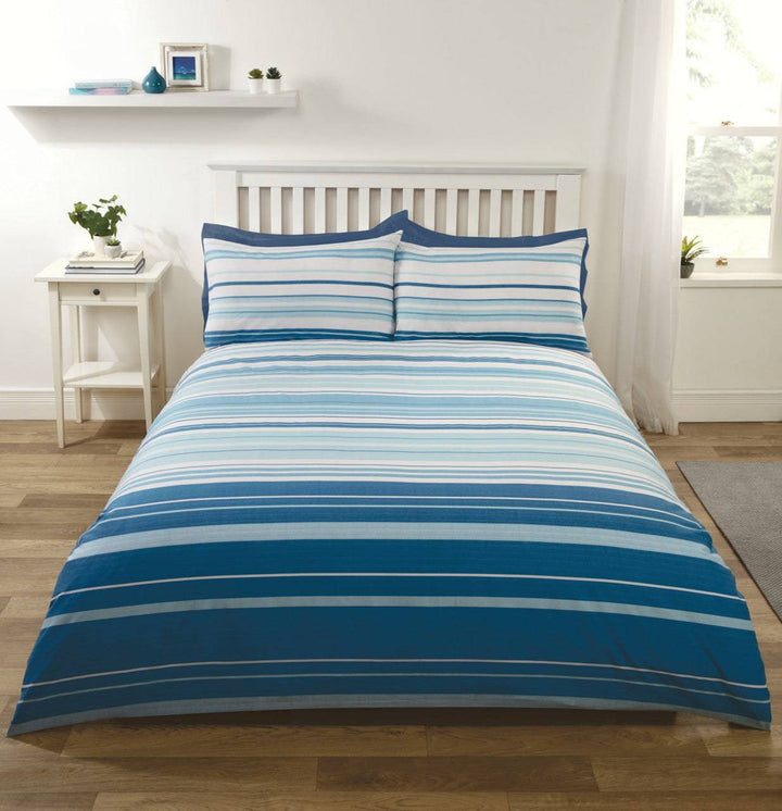 Stratford Stripe Duvet Set - TidySpaces