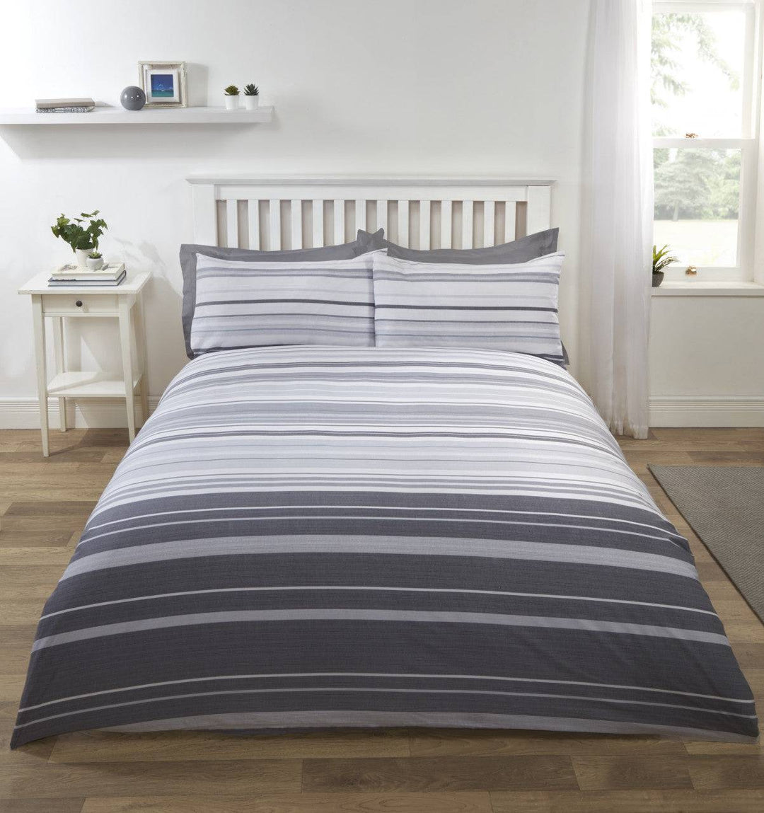 Stratford Stripe Duvet Set - TidySpaces