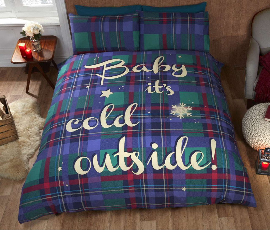 Baby Its Cold Outside Duvet Set - TidySpaces