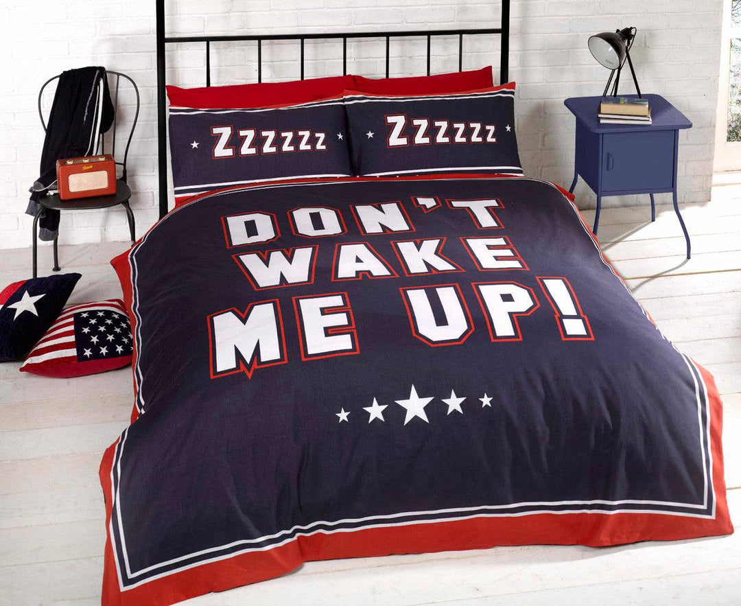 Don't Wake Me Up Duvet Set - TidySpaces