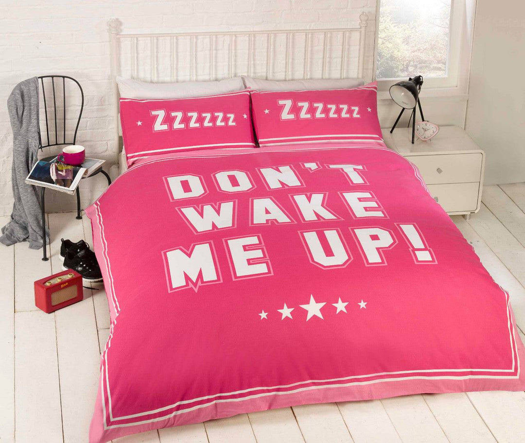 Don't Wake Me Up Duvet Set - TidySpaces