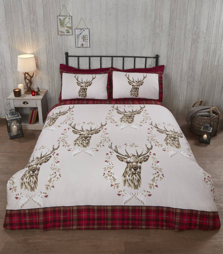 New Angus Stag BC Duvet Set - TidySpaces