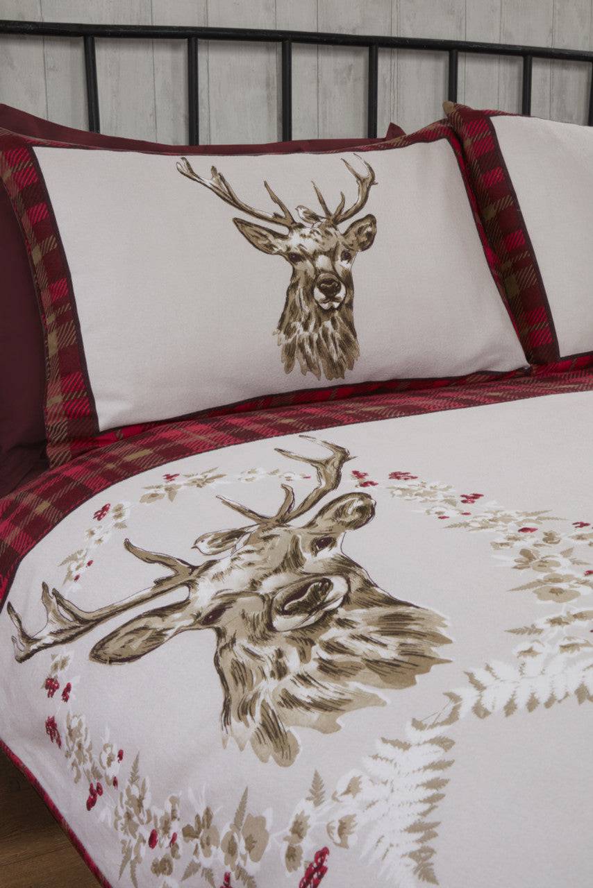 New Angus Stag BC Duvet Set - TidySpaces