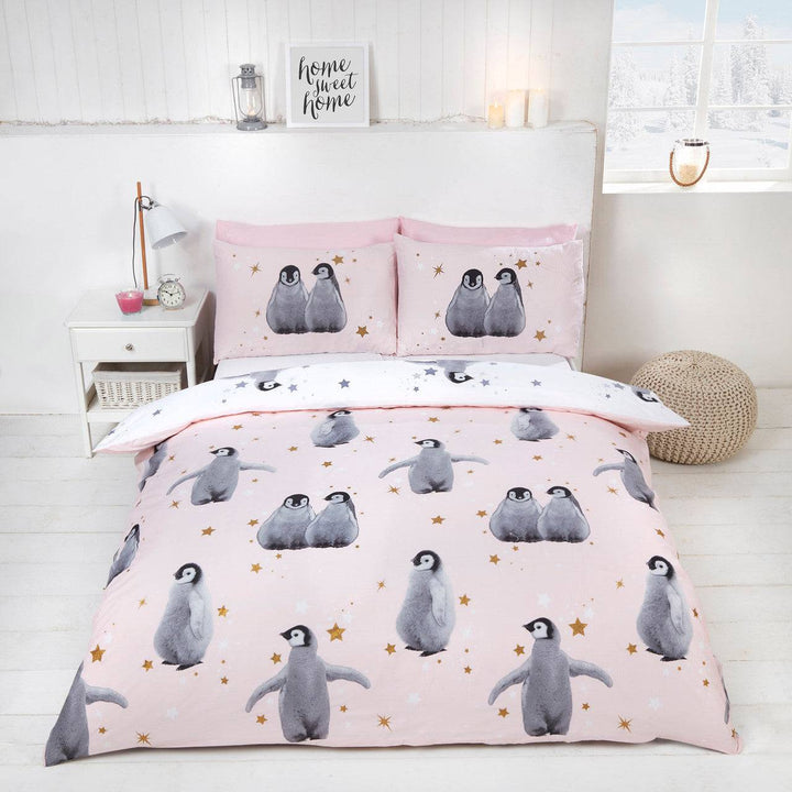 Starry Penguins Duvet Set - TidySpaces