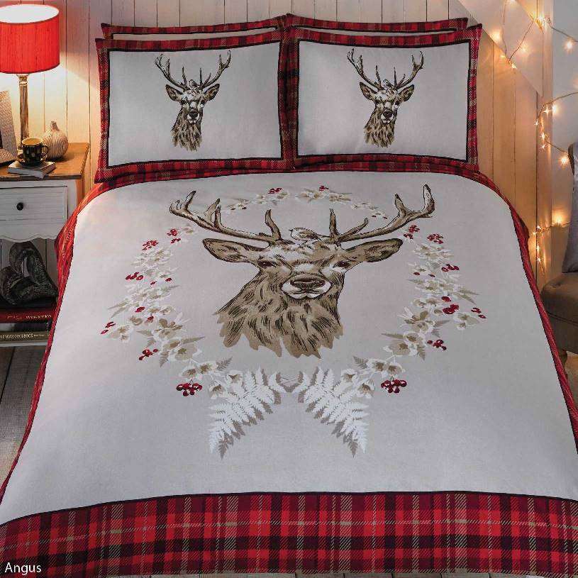 Angus Stag BC Duvet Set - TidySpaces