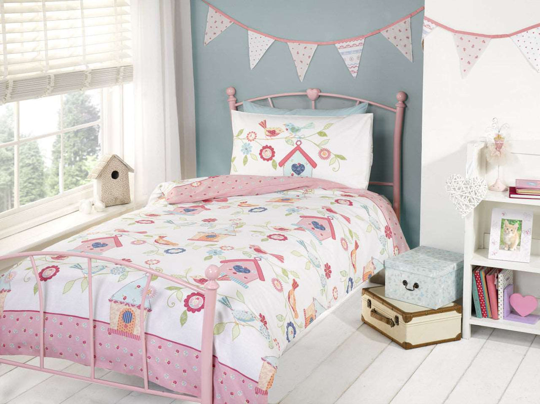 Birds Houses Duvet - TidySpaces