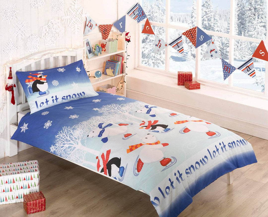 Let It Snow (Snowman) Duvet Set - TidySpaces