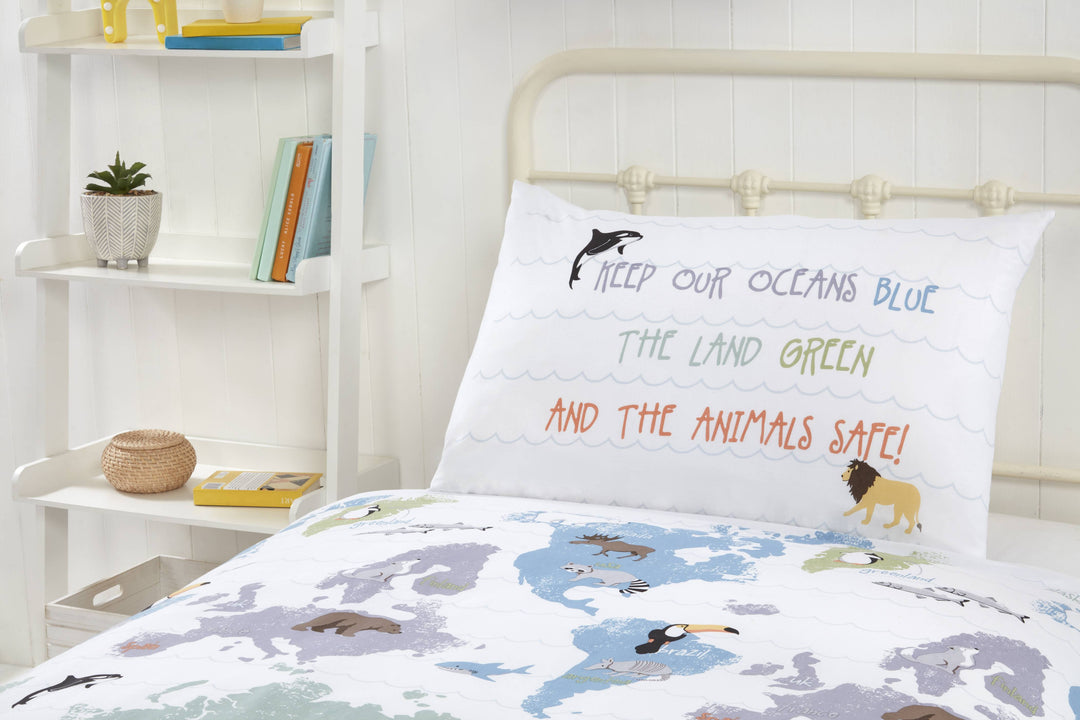 My World Duvet Set - TidySpaces