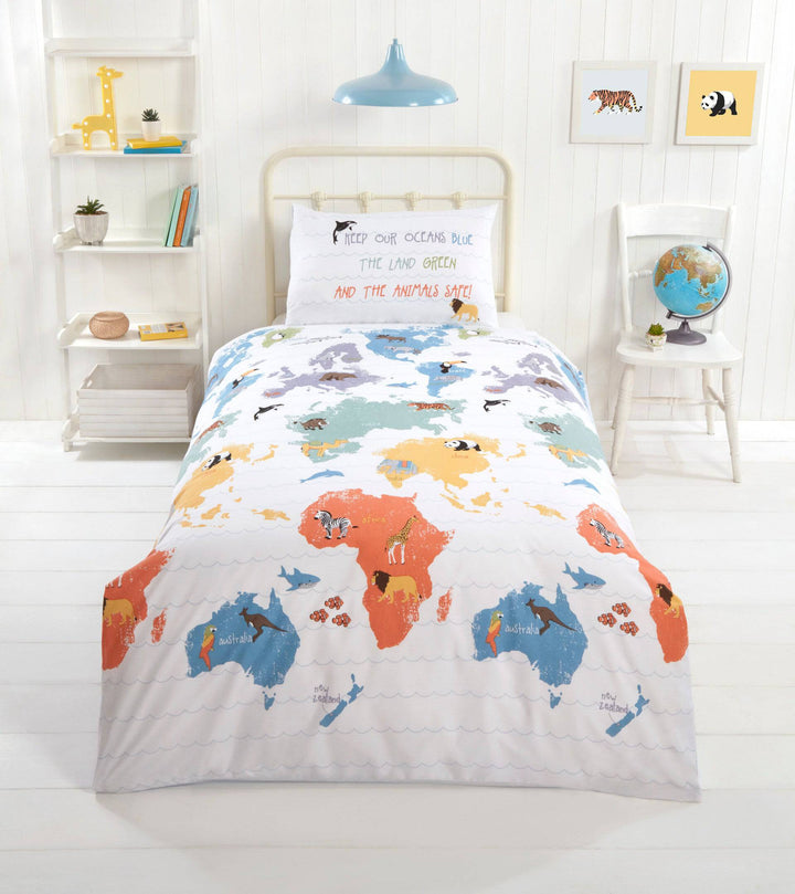 My World Duvet Set - TidySpaces