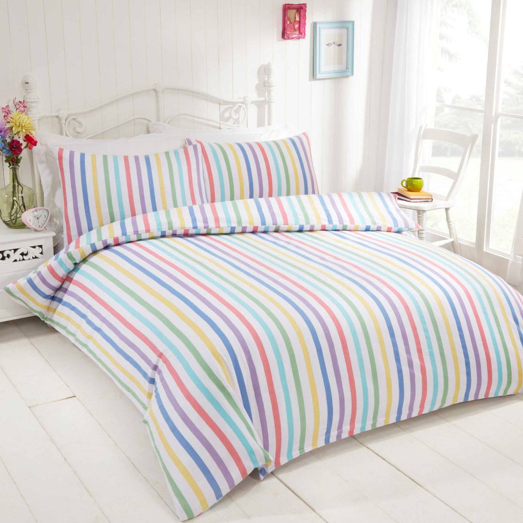 Candy Stripe BC Duvet Set - TidySpaces