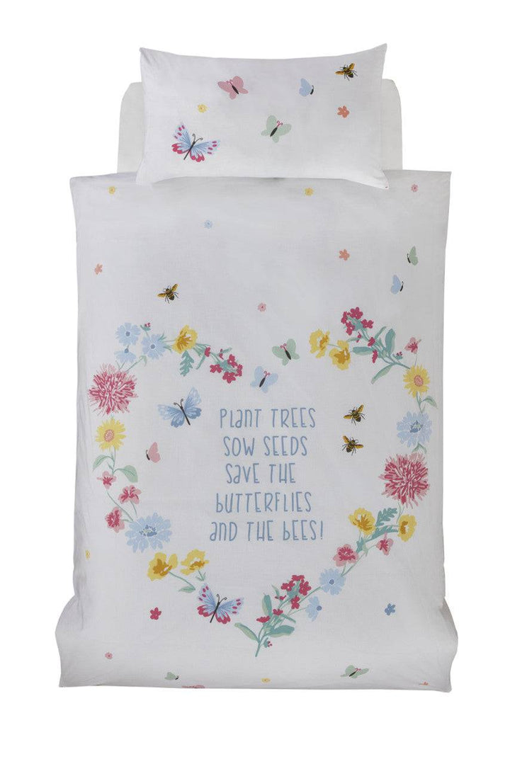 Butterflies & Bees Duvet Set - TidySpaces