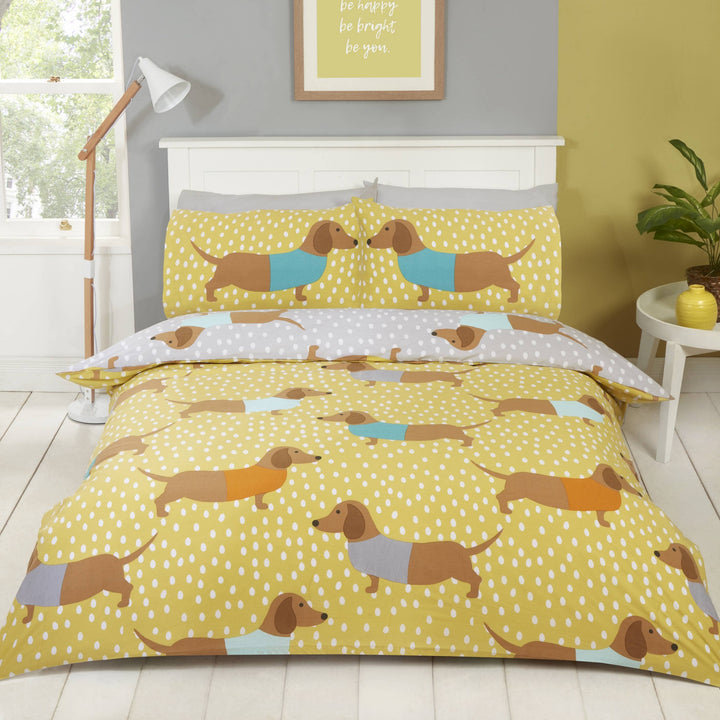 Dolly Dachshund Duvet Set - TidySpaces