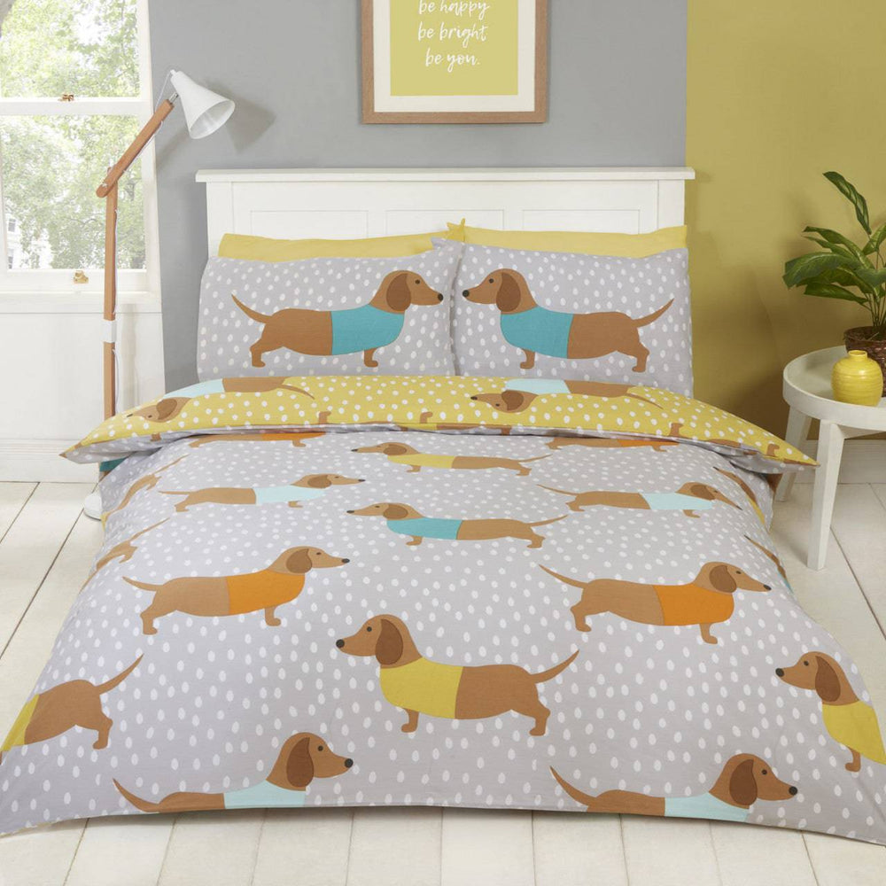 Dolly Dachshund Duvet Set - TidySpaces