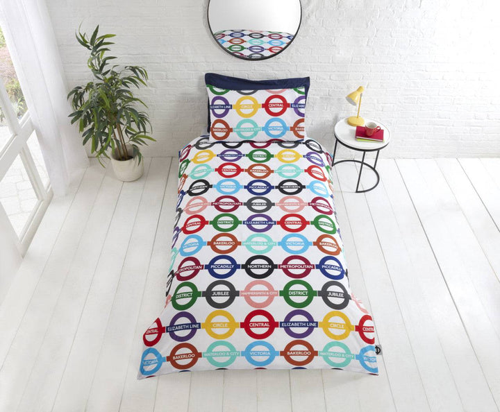 London Underground Duvet Set - TidySpaces