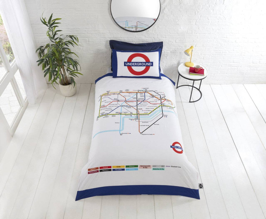 London Underground Duvet Set - TidySpaces