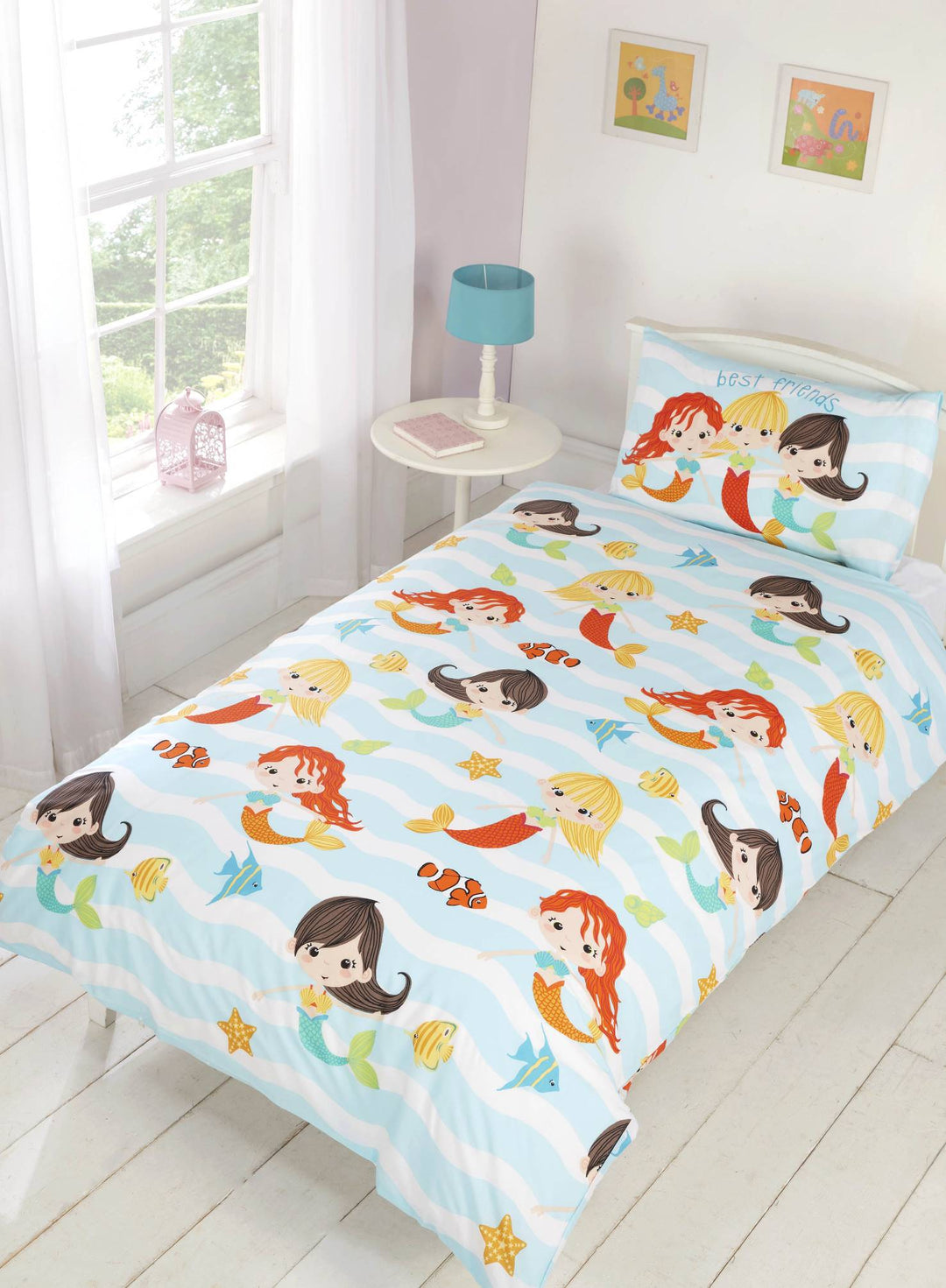 Mermaid Friends Duvet Set - TidySpaces