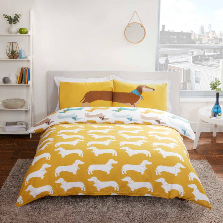 Sausage Dog Duvet Set - TidySpaces