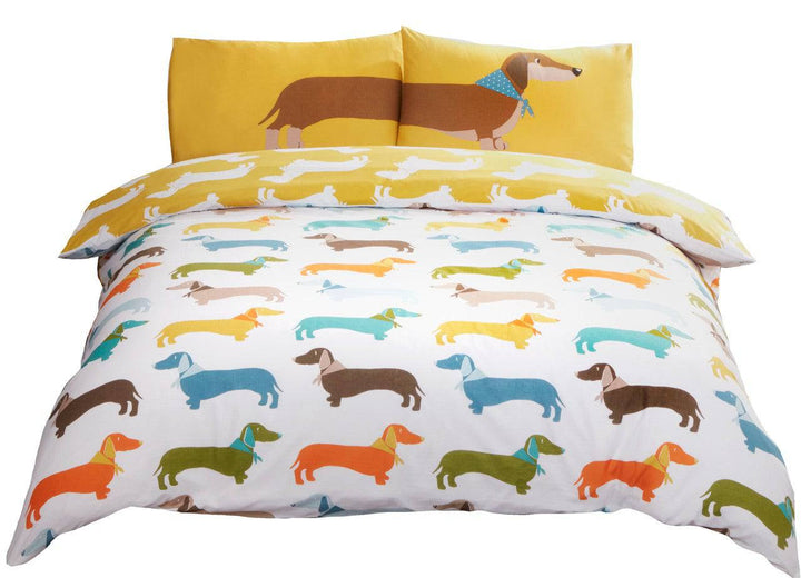 Sausage Dog Duvet Set - TidySpaces