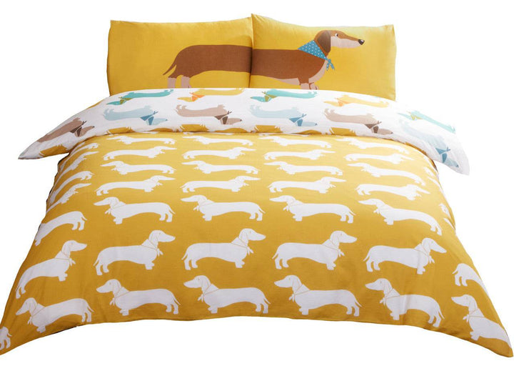 Sausage Dog Duvet Set - TidySpaces