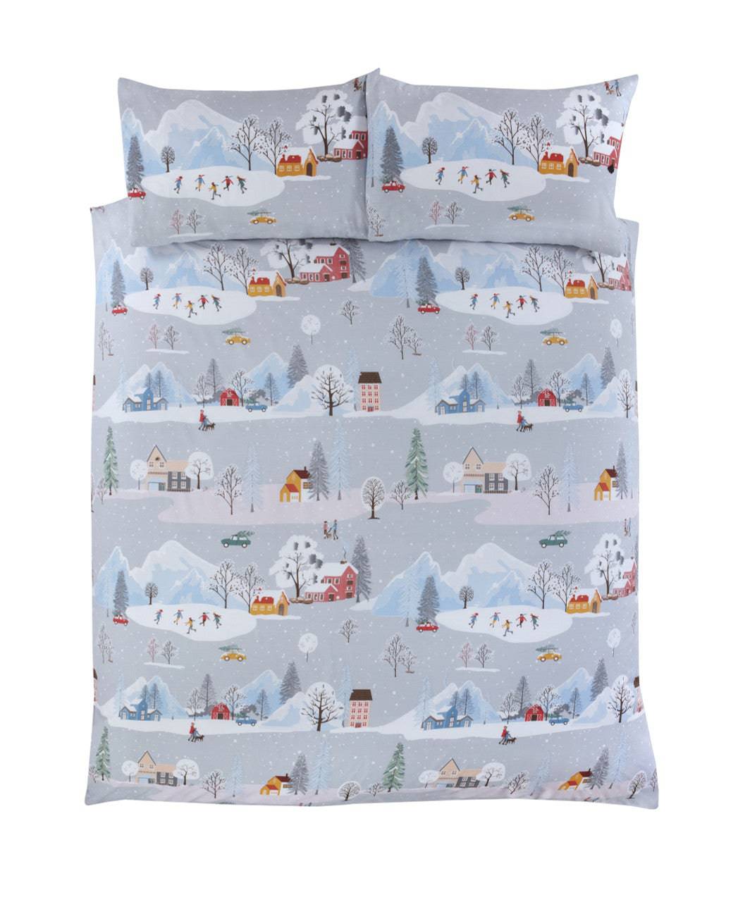 Winter Town Duvet Set - TidySpaces